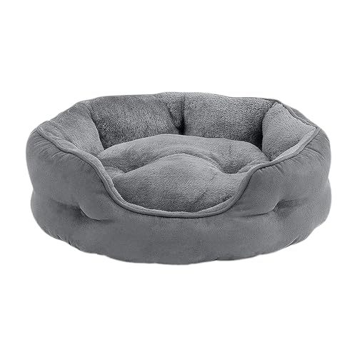 Couchage intérieur chaud pour chien et chat avec base stable - 2