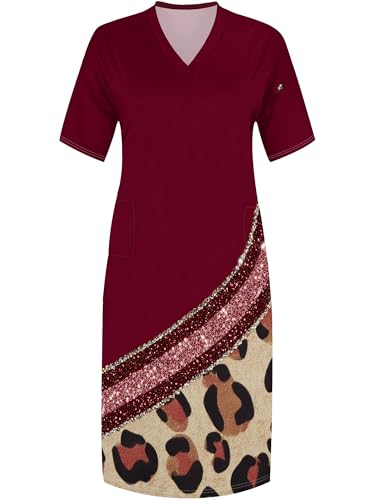 Image of SUZONANA Plus Size Dresses for Curvy Women African Print American Dress Summer Outfits Casual Loose with Pocket