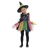 KORENARA【コレナラ】 カラフルウィッチキッズ キッズコスチューム 女の子 110㎝
