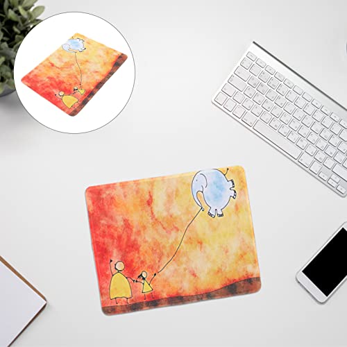 Mobestech Almofada Fofa Base De Borracha Tapete Para Jogos Mousepad Retângulo Almofadas De Computado