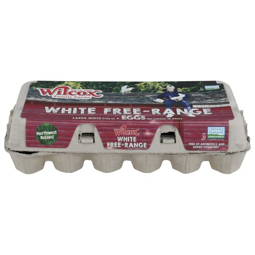 Wilcox Free Range Large White Eggs, 18ct