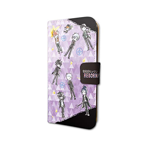 家庭教師ヒットマンREBORN! 02 ボンゴレファミリー 未来編(グラフアートデザイン) 手帳型スマホケース iPhone6/6S/7/8兼用 家庭教師ヒットマンREBORN! 02 ボンゴレファミリー 未来編(グラフアートデザイン) 手帳型スマホケース iPhone6/6S/7/8兼用