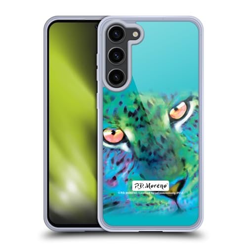 Funda de gel suave con diseño de leopardo salvaje para Samsung Galaxy S23+