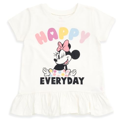 Image of Disney Mickey Mouse & Friends Girls' 2-Piece T-Shirt and Shorts Set for Baby & Kids
