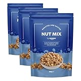 By Amazon Mezcla de frutos secos tostados y salados, 500g (Paquete de 3)