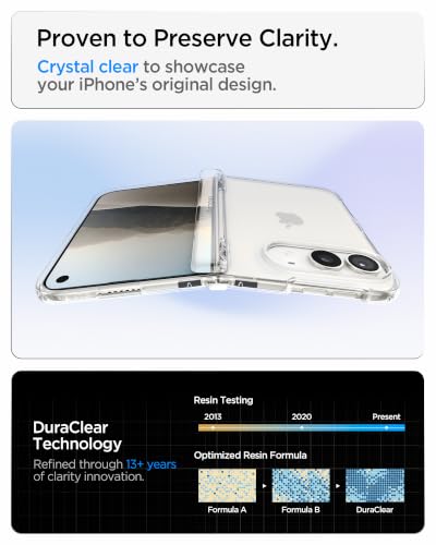 Image of Spigen Ultra Hybrid Pro Case for iPhone Duo Fold /Ultra, Crystal Clear
