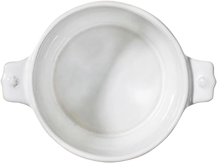 Berry & Thread Mini Cocotte with Lid - Whitewash