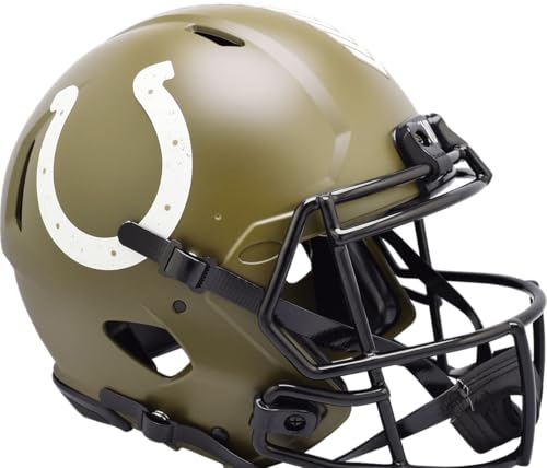Riddell Indianapolis Colts NFL Salute to Service Speed Authentic Helmet