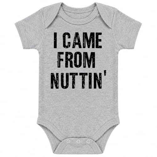 Image of CBTwear I Came From Nothing Funny Newborn Baby Bodysuit