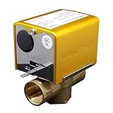Valemo V2323-A1S Motorized Zone Valve, 2-way, 3/4' Threaded NPT, Normally Closed, 24 VAC with End...
