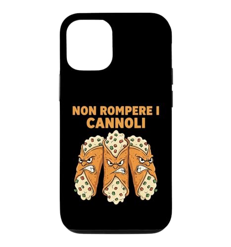 �m�������y�� I Cannoli Divertente cartone animato di cibo �X�}�z�P�[�X iPhone 12/12 Pro �p