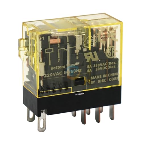 Relé de señal intermedia RJ2S-CL-D24 evita fallos en tableros de 220VAC