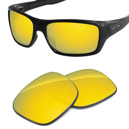 Image of Performance Replacement Lenses Compatible with Oakley Turbine OO9263 Polarized Etched