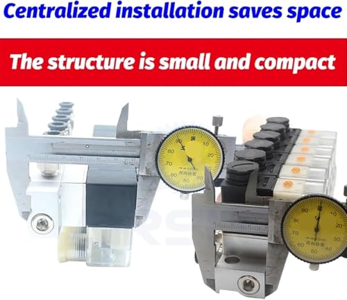 Vanne enfichable 2 voies 2V025-08 à commutation rapide DC12V - 6