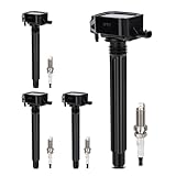 UF751 Ignition Coil & 4469 Double Iridium Spark Plug For 2014-2019 Chrysler 200/Dodge Dart/Jeep