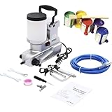 Spruzzatore portatile Airless per vernice, capacità 2 l, portata 2,5 l/min, pistola elettrica per vernice con tubo da 5 m per impermeabilizzazione e riparazione pareti