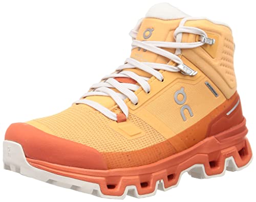 On Running Damen Cloudrock 2 Waterproof Sneaker, Copper Flare, 38 EU