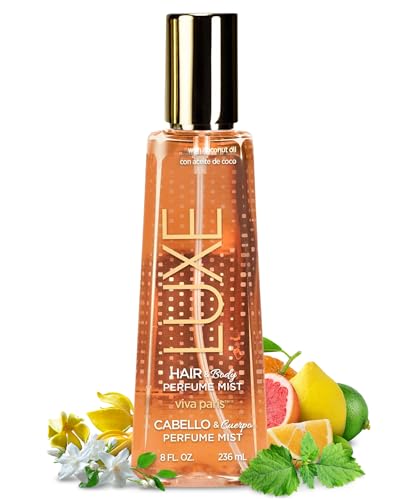 Luxe Perfumery Hair and Body Perfume Mist, Viva Paris, 236 ml (Pack of 1)
