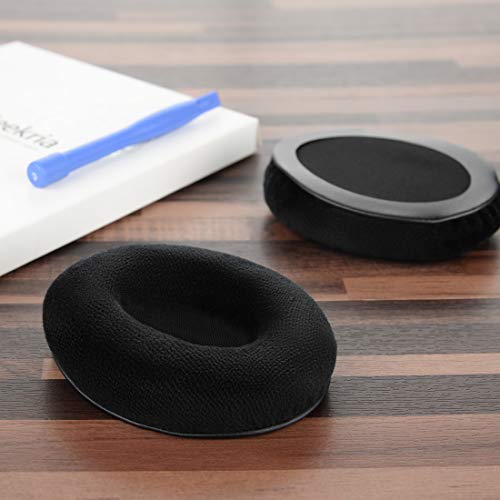 Geekria Comfort Velour Replacement Ear Pads para Sennheiser Momentum On-Ear, Momentum 2.0 On-Ear (No compatible con 2.0 Over-Ear) Cojines para Auriculares (Negro) miniatura 4