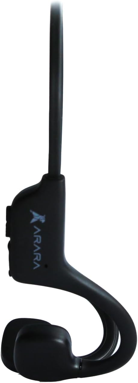 VERDE Fone de Ouvido Esportivo Bluetooth com Condução Óssea USB Resistente ao Suor e à Água IPX4, Preto VERDE Fone de Ouvido Esportivo Bluetooth com Condução Óssea USB Resistente ao Suor e à Água IPX4, Preto