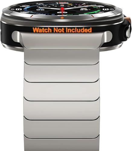 Image of Zitel Stainless Steel No Gap Metal Band Compatible with Samsung Galaxy Watch Ultra 47mm 2025 /2024