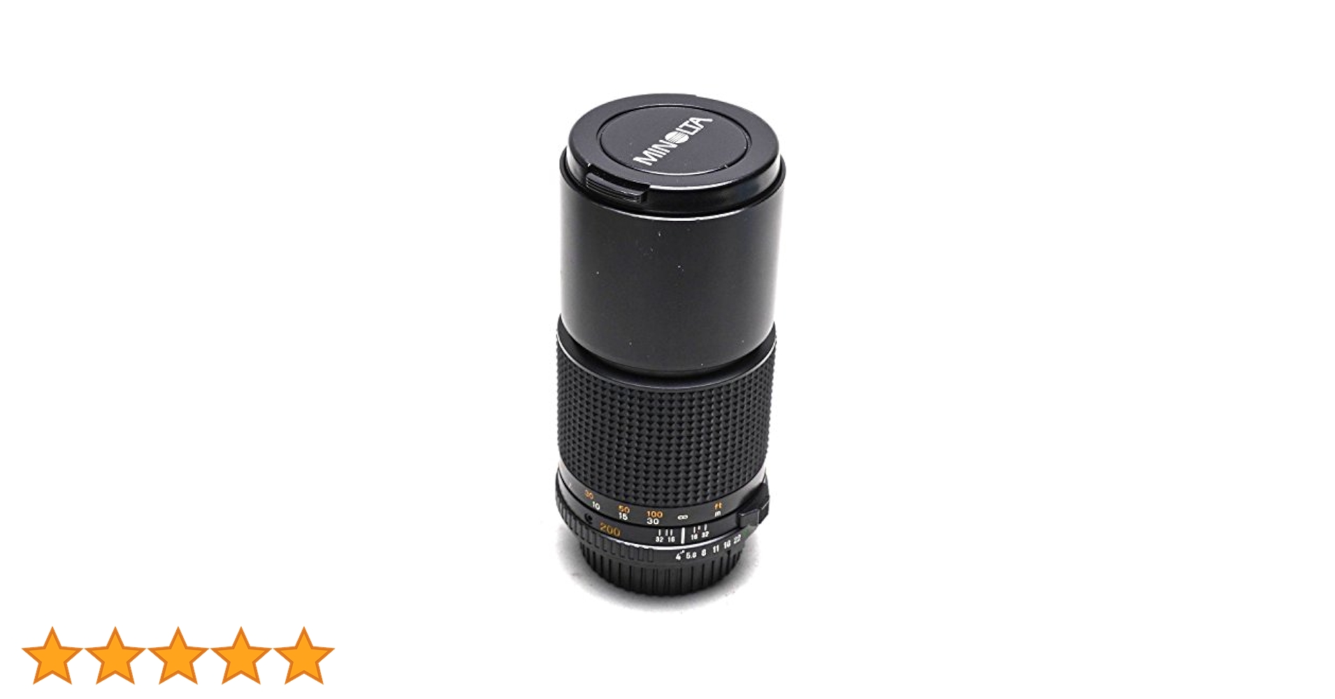 ▲Minolta 200 mm f / 4 MDマニュアルフォーカス望遠レンズ Amazon | MINOLTA AF ZOOM 100-200mm F4.5 | カメラ用交換レンズ