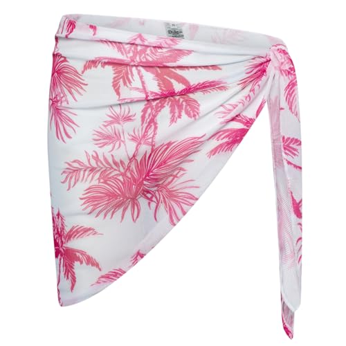 Image of GRACE KARIN Girls Bathing Suit Adjustable Taniki Swimsuit Tie Front 4 Piece Bikini Set with Kimono Cover Up 6-14