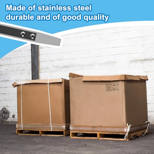 Image of MorningRo 2 Pack 54'' Pallet Strap Feeder Stick Guide Strapping Through Pallets Straps Feeder Professional Pallet Threading Tool