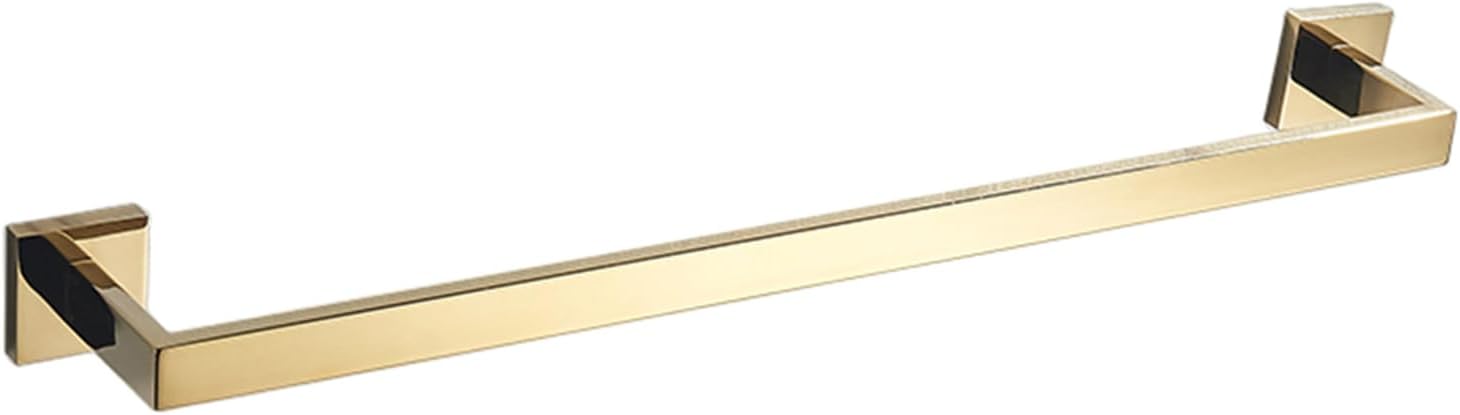 バスルームハードウェアセット ゴールドポリッシュバスローブフック タオルレール バーラック バーシェルフ ティッシュペーパーホルダー