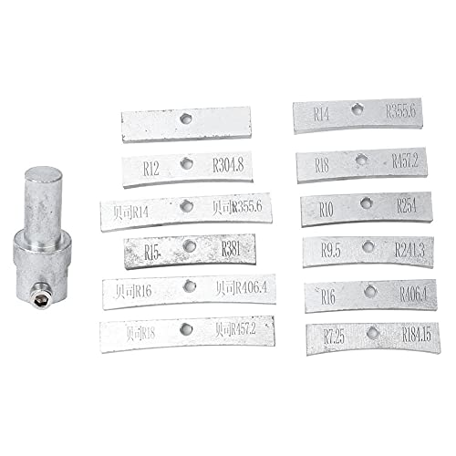 R161 エレキギター修理ツール インサート付き指板プレスカウル、簡単かつ正確なフレット調整のための高品質ベース弦楽器製作者用品、12 個のインサートと円筒形フィッティングが含まれています