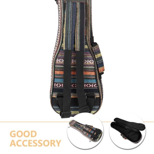 ibasenice Bolsa Colorida Para Ukulele Portátil 21 Polegadas Bolsa Para Ukulele Instrumento Musical R