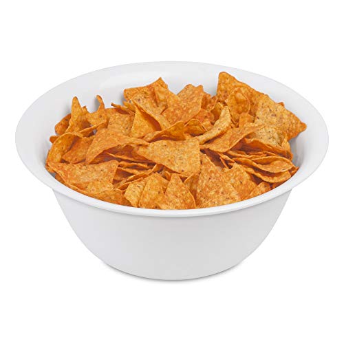 Sterilite Plastic Bowl 6 Qt. White Bulk 2 Pack #TOP30