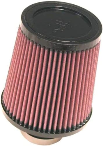 K&N High-Flow Original Lifetime Universal Clamp-On Air Filter: High Performance, Premium, Washable: Flange Diameter: 2.5 In, Filter Height: 6.5 In, Flange Length: 2 In, Shape: Round Tapered, RU-4860