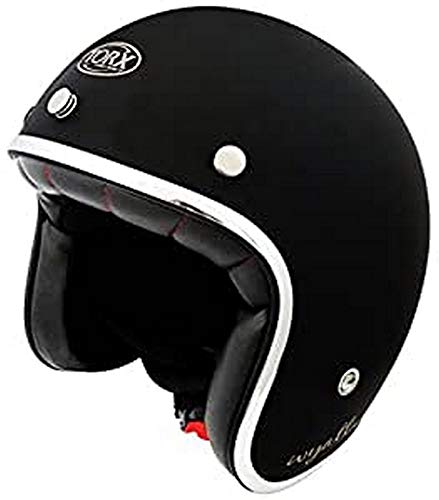 TORX Casco de Moto Wyatt Shiny negro,M Cover