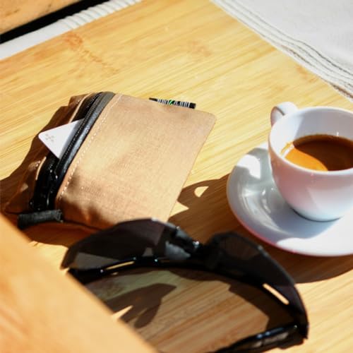 Karman Zipper Pouch - Lightweight, Flexible, Water and Abrasion Resistant Compact Zip Pouch Wallet for Women & Men, Multi-Purpose Holder for Cards, Cash, and Essentials4