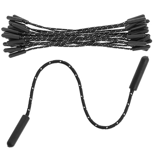 OSALADI Handbag Luggage Zipper Tab Cord 20pcs TPU Nylon Zipper Puller Helper Replacement