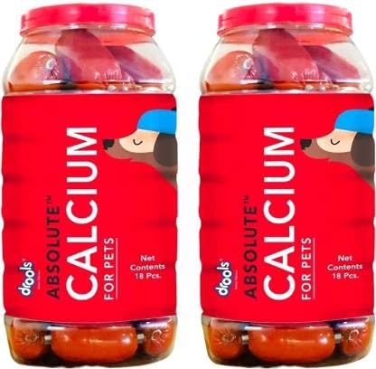 Drools drools Calcium Sausage 18+18pcs Adult, New Born, Young & All Life Stage Chicken Dog Treat (1 kg, Pack of 2) (B0CKR69MRX) Amazon Price History, Amazon Price Tracker
