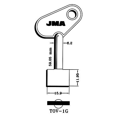 jma 5818DTOV-1G - 10 Llaves En Bruto Gorja Tov-1G Cover