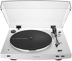 Audio-Technica Audio Technica AT-LP3XBT-WH Bluetooth Turntable Belt Drive Fully Automatic 33/45 (White)