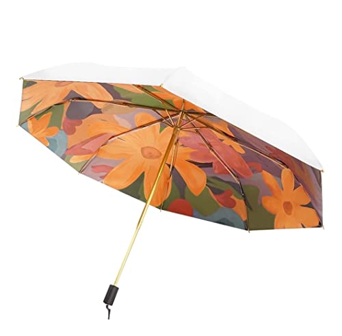 Parasol tri-fold de protection solaire pour le quotidien