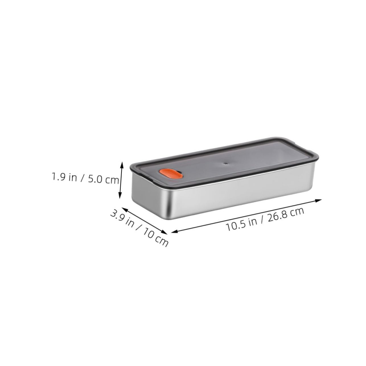 MAGICLULU 5 Piezas Caja De Tocino De Res Recipientes Sellados Para Alimentos Herméticos Refrigeradores De Cocina Encargado Del Tocino Contenedor De Almacenamiento De Tocino Polipropileno