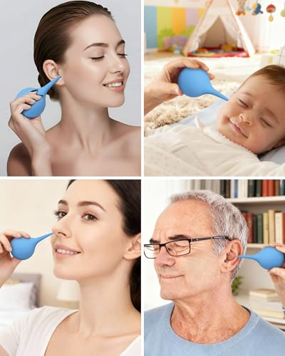 lulir Ohrenreiniger 135ml, Ohrenschmalz Entferner Set, Ohrendusche für Babys, Kinder & Erwachsene, Sicherer & Wiederverwendbarer Ohrreiniger, Perfekt zur Ohrreinigung
