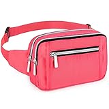 Fanny Packs for Women Men, Fashion Waist Pack Belt Bags for Teen Girls with Multi-Pockets Adjustable