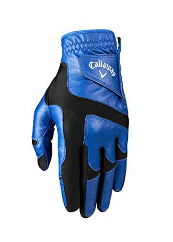Callaway Unisex Adult Standard Golf Glove, Blue/Black, Men's One Size Fits Most Us #TOP19