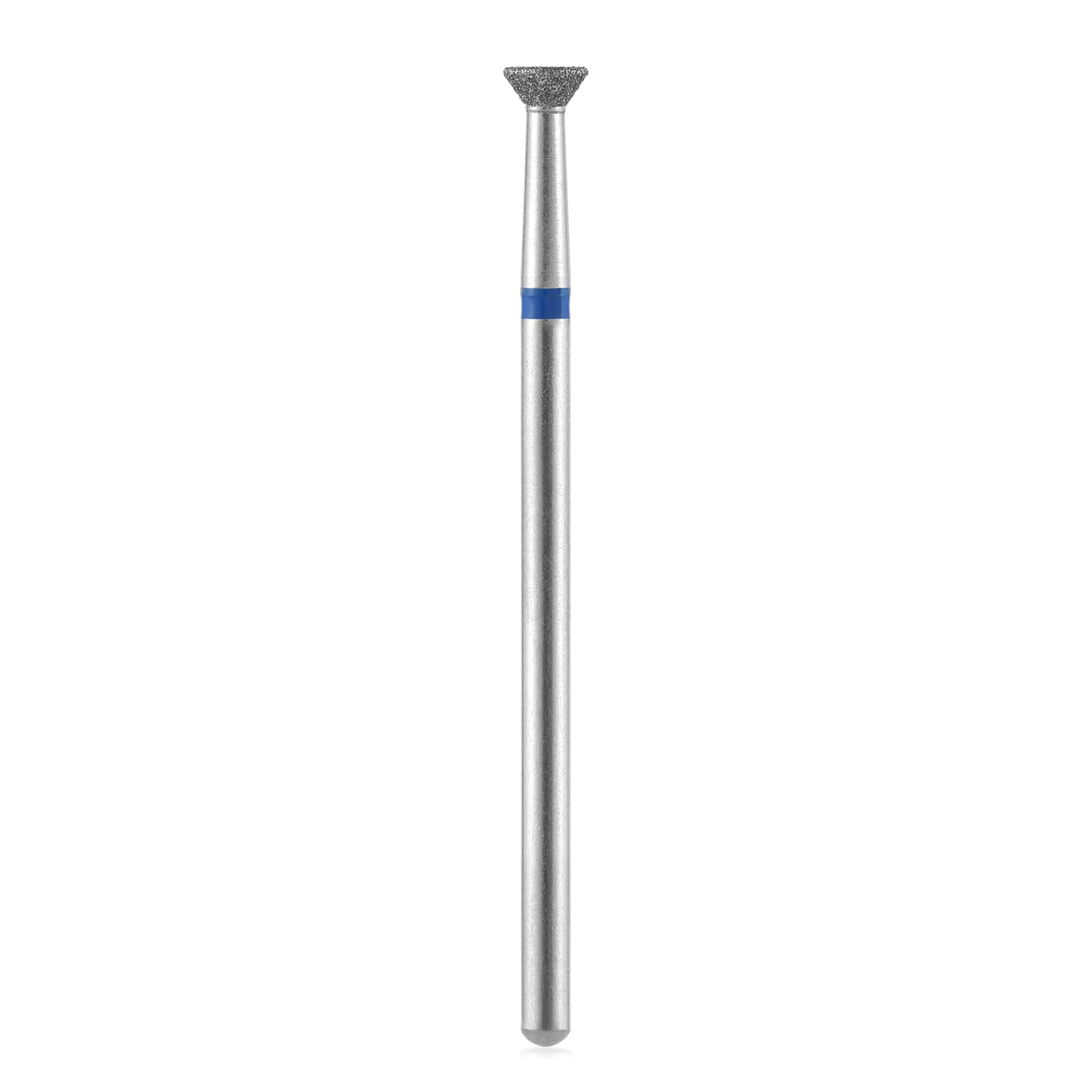 Punta da trapano per unghie diamantata a cono invertito, 4 mm