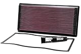 K&N Engine Air Filter: Increase Power & Acceleration, Washable, Premium, Replacement Car Air