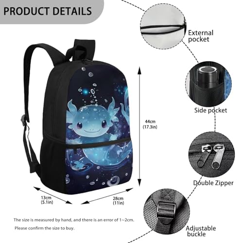 Sac à dos Axolotl résistant au design original sous-marin - 5