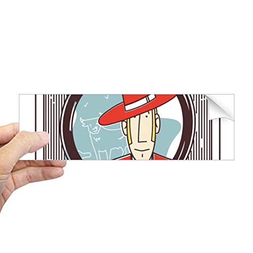 Sticker rectangulaire pour fenêtre pour créer une ambiance ibérique au salon