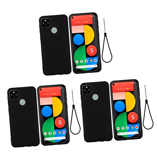 Coque silicone liquide résistante aux rayures et lavable 3pcs