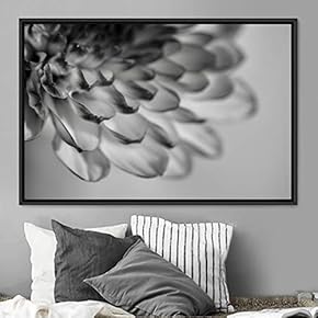signwin Framed Canvas Wall Art Black and White...